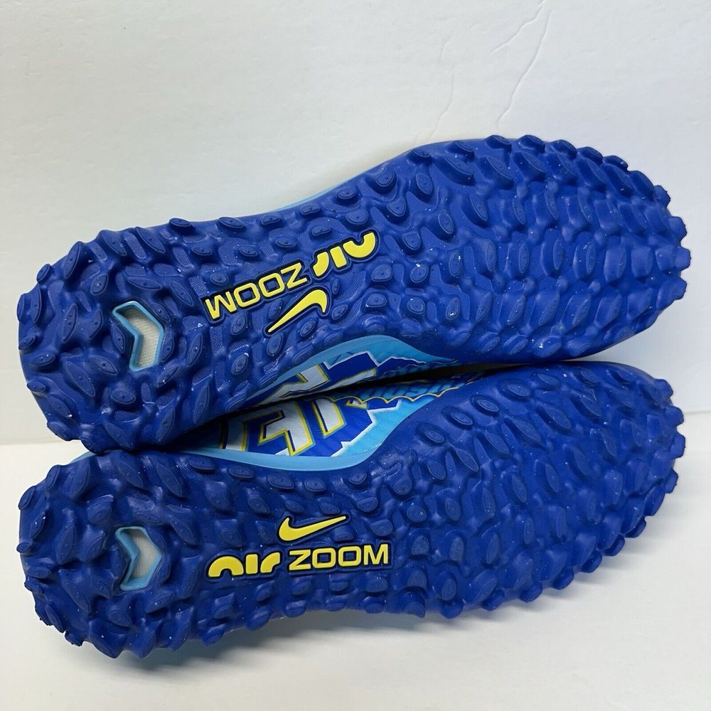 Nike Mercurial Superfly 9 Academy KM TF Turf Blue DO9347-400 Men's 11.5 Womens13 - Picture 5 of 7